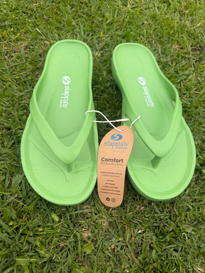 Slappa’s Thongs - Green size 43