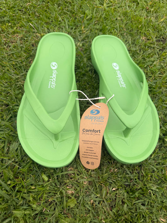 Slappa’s Thongs - Green size 43