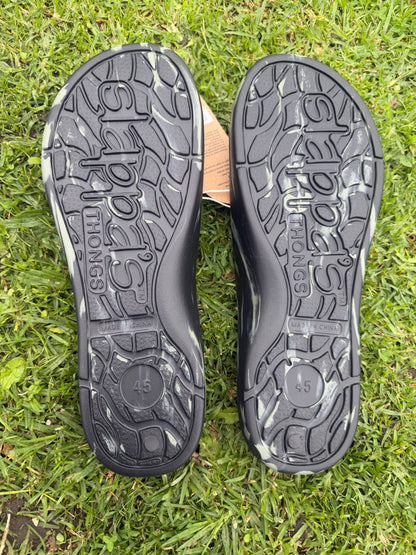 Slappa’s Thongs - Green/ Black size 45