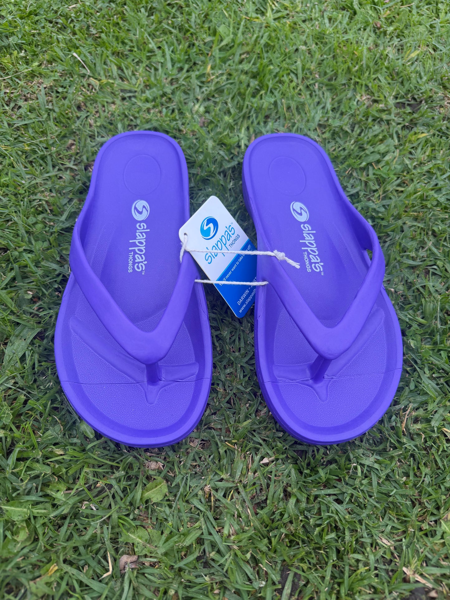 Slappa’s Thongs - Purple size 37