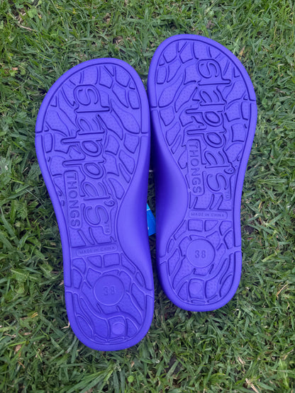 Slappa’s Thongs - Purple size 36