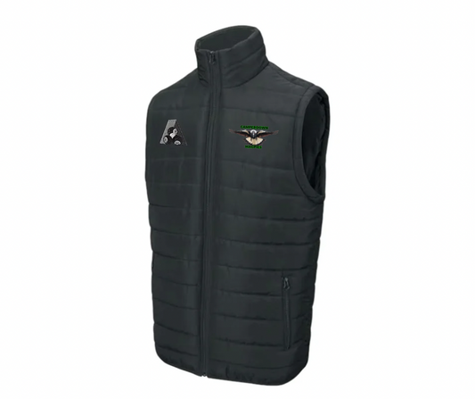 Camperdown Magpies- Domino Bowlswear Puffer Vest