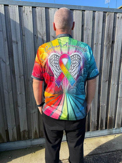 Cancer Awareness Unisex Polo