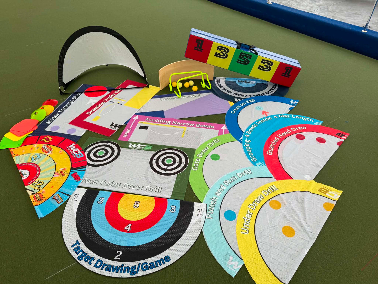 WCB Training/Coaching Kit with Bowls Bumper