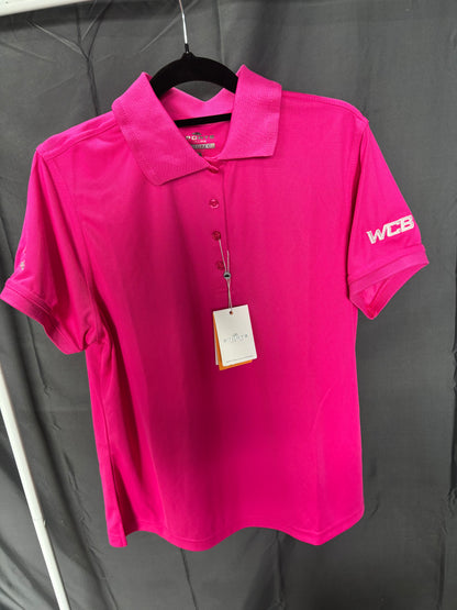 Sporte Leisure Ladies Short Sleeve Polo- Pink