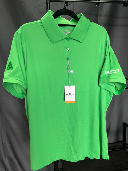 Sporte Leisure Ladies Short Sleeve Polo- Leaf