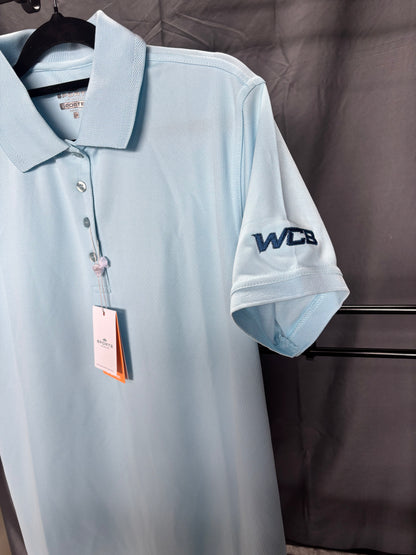 Sporte Leisure Ladies Short Sleeve Polo- Cloud