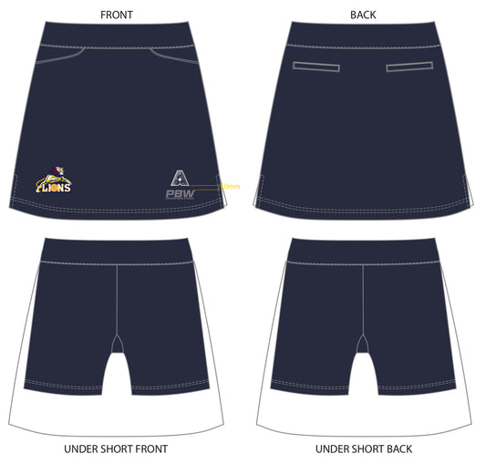 Moe Bowling Club Ladies Pennant Skort