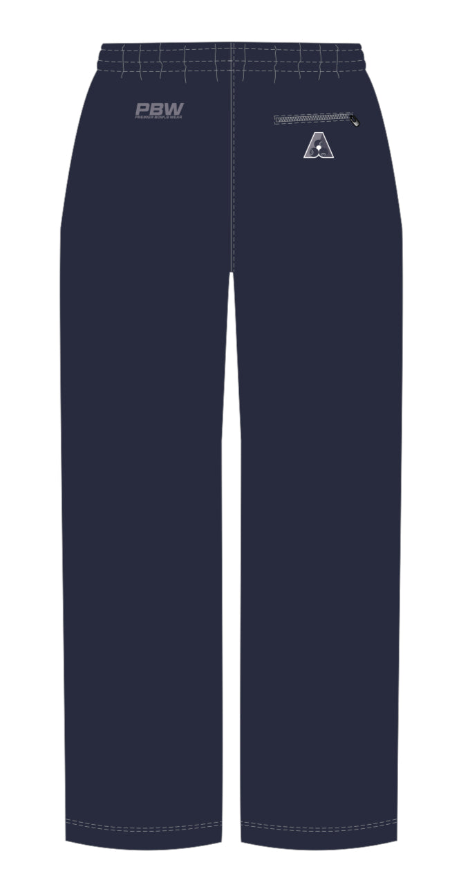 Moe Bowling Club Ladies Pennant Pants- Navy