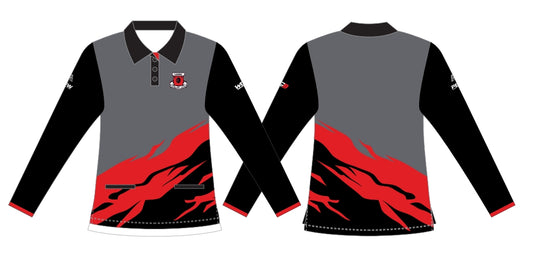 Laura Bowling Club Ladies Long Sleeve Polo