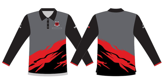 Laura Bowling Club Mens Long Sleeve Polo