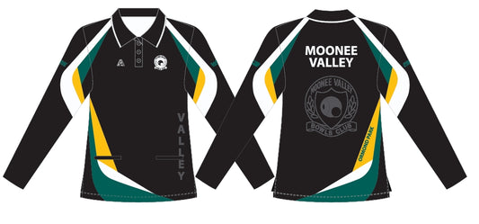 Moonee Valley Ladies Long Sleeve Polo