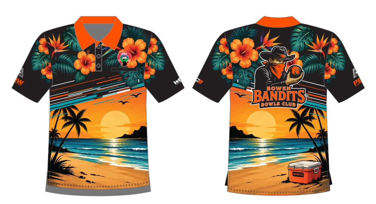 Bowen Bandits Tropical Unisex Shirt