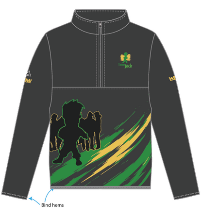 Team Jack Unisex 1/4 Zip