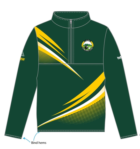 Lara Bowling Club Unisex 1/4 Zip
