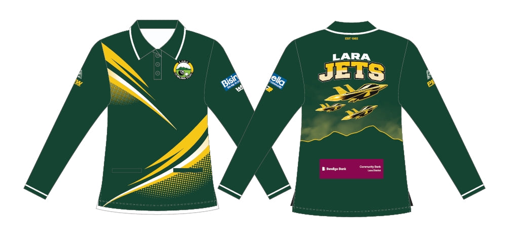 Lara Bowling Club Ladies Long Sleeve Polo