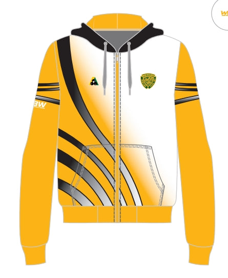 Burnie Bowls Club Zipped Hoody
