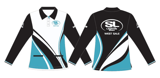 Sporting Legends Bowls - Ladies Long Sleeve Polo
