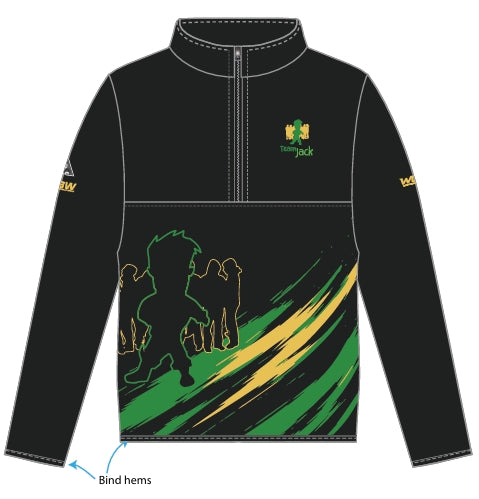Team Jack Unisex 1/4 Zip