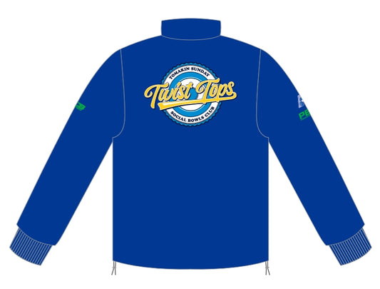 Twist Tops Unisex Jacket- Royal
