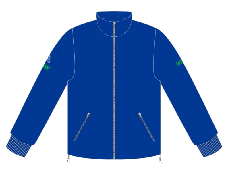 Twist Tops Unisex Jacket- Royal