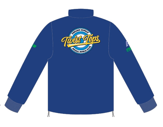 Twist Tops Unisex Jacket- Royal