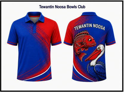 DRAFT - Tewantin-Noosa Bowls club Mens Short Sleeve Polo