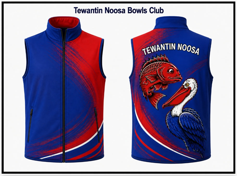 DRAFT - Tewantin-Noosa Bowls club Unisex Vest