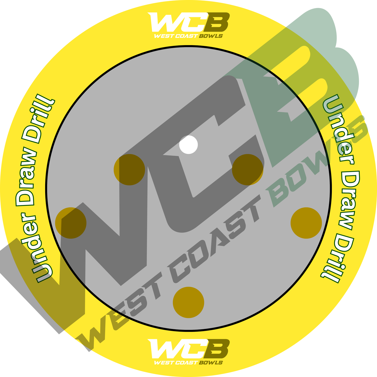 WCB Pro Target Mats-Under Draw Drill