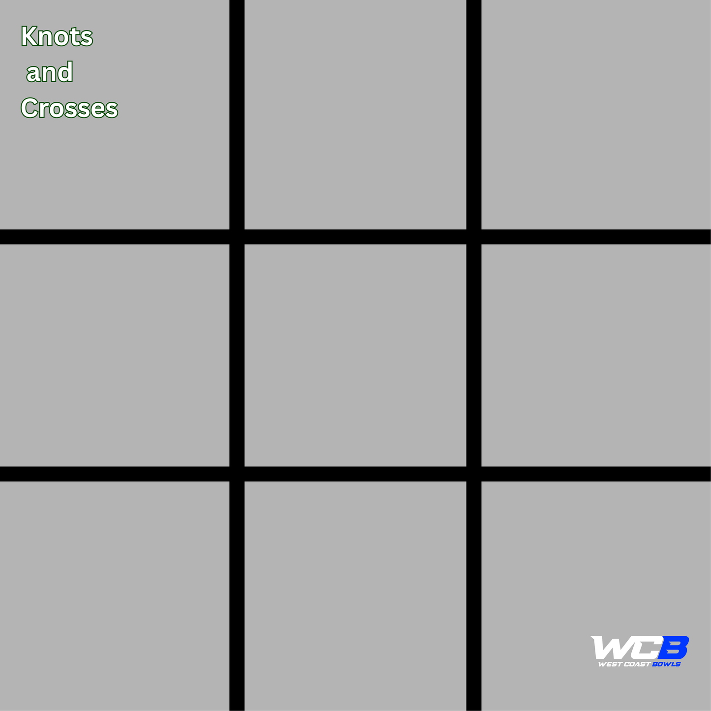 WCB Pro Target Mats- Knots and Crosses