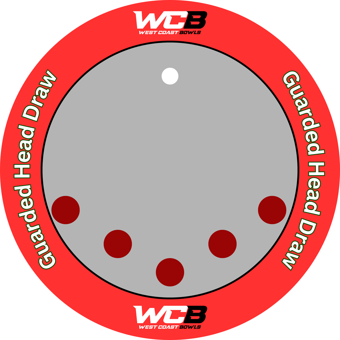 WCB Pro Target Mats- Pack of 5- Drawing