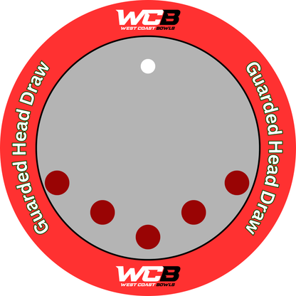 WCB Pro Target Mats- Pack of 5- Drawing
