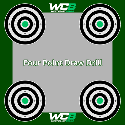 WCB Pro Target Mats- Pack of 5- Drawing