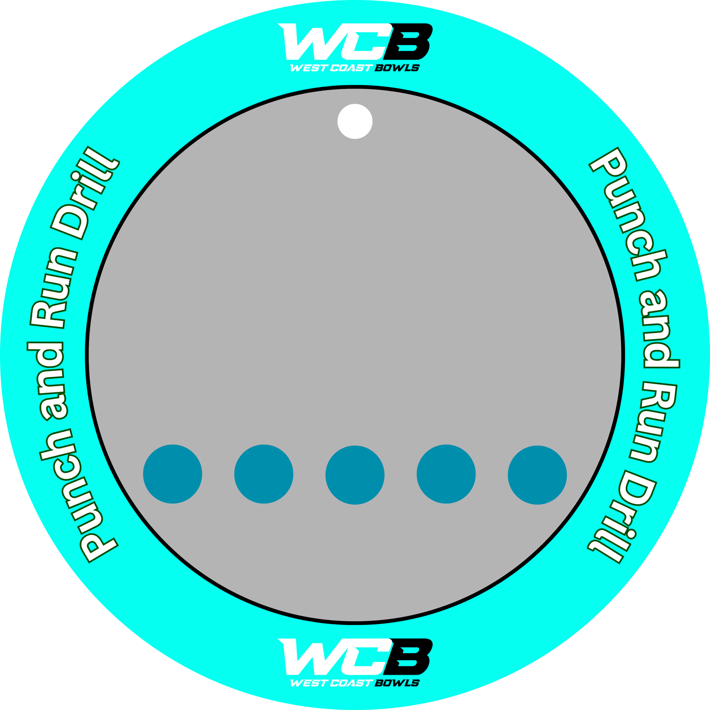 WCB Pro Target Mats- Match Play Pack of 5