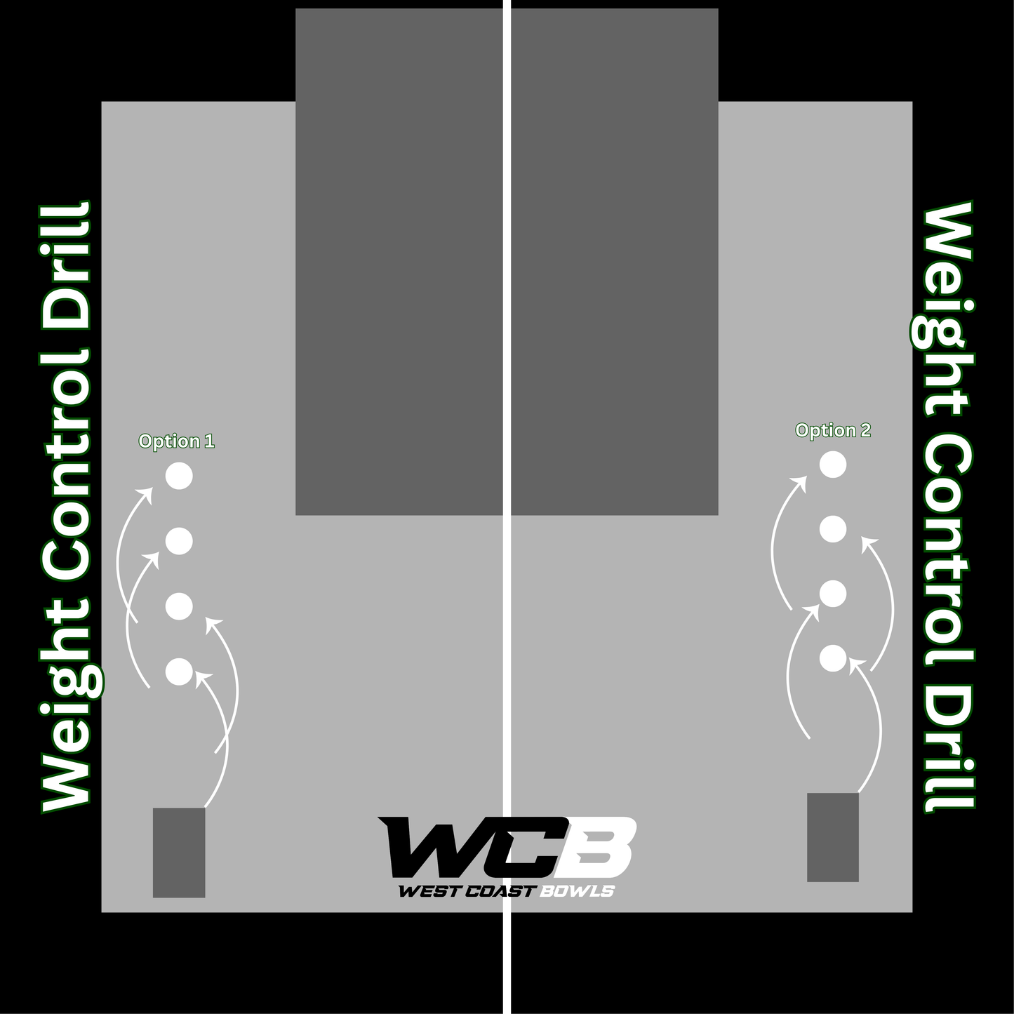 WCB Pro Target Mats- Match Play Pack of 5